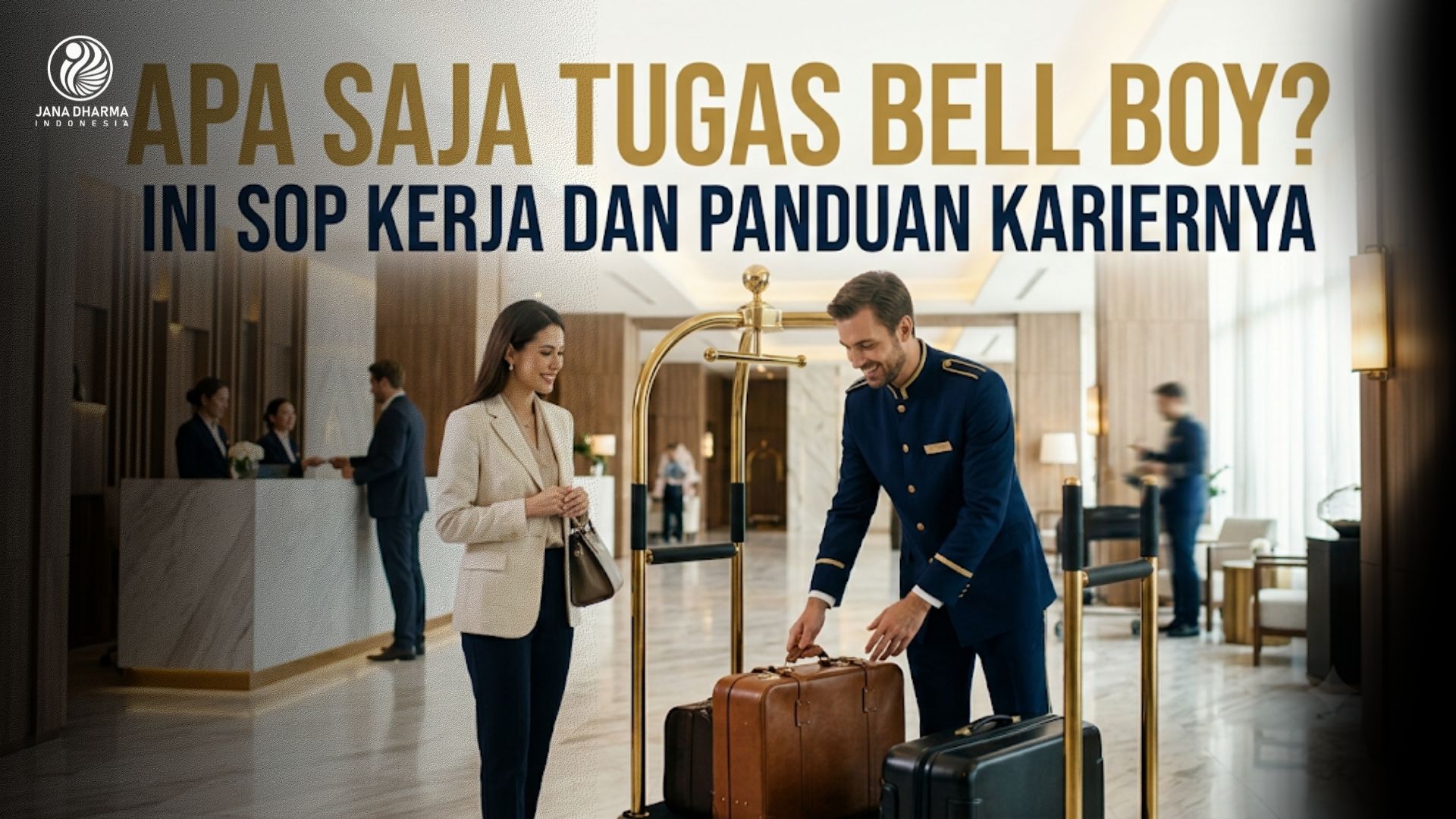 Apa Saja Tugas Bell Boy? Ini SOP Kerja dan Panduan Kariernya