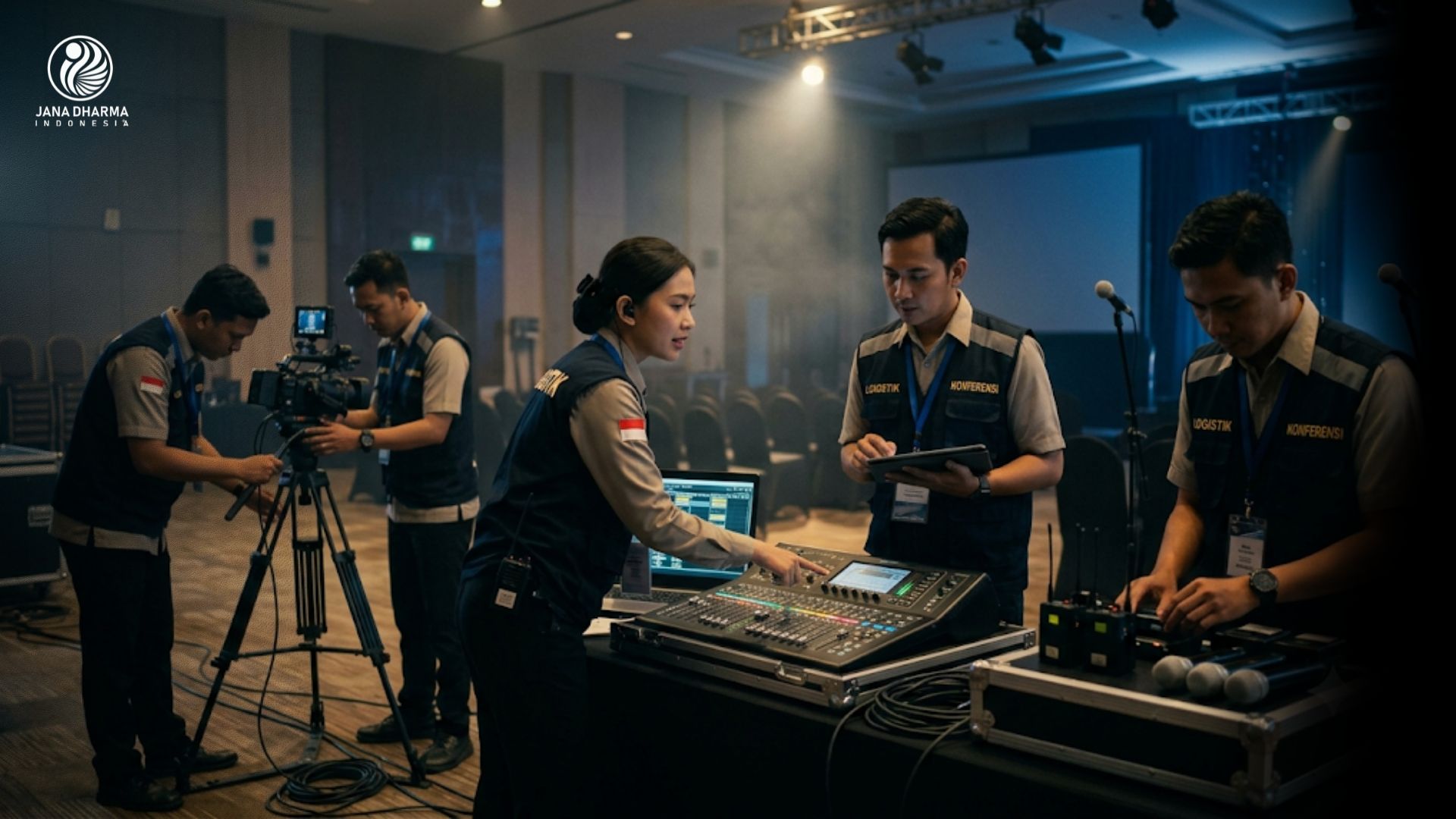 Acara Berantakan Tanpa Logistik? Ini Peran Penting Meeting Conference Logistic Staff