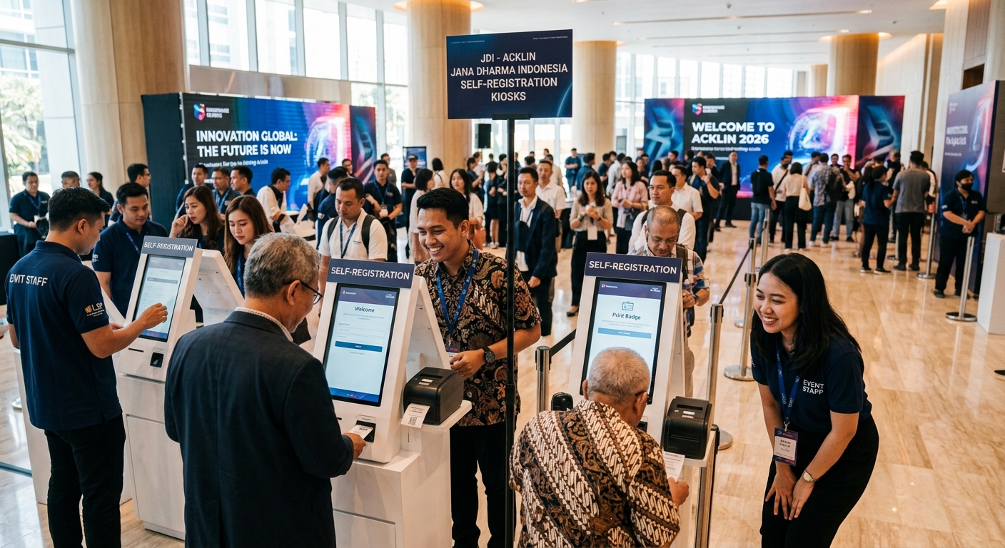 Efisiensi Database Event Naik 2x Lipat Berkat Staff Registrasi Tersertifikasi